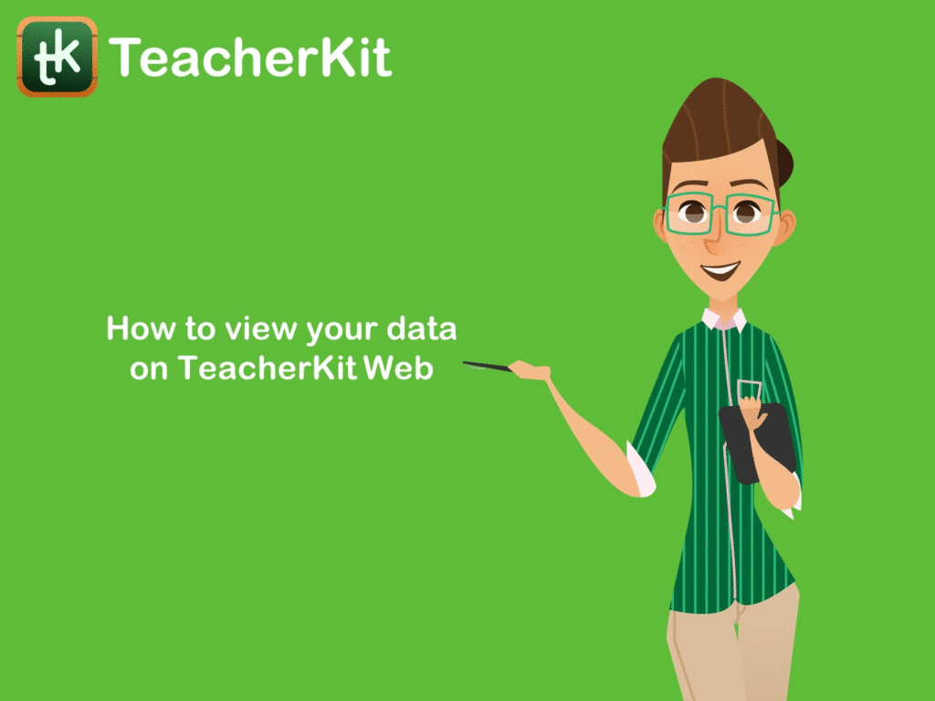 How to view your data on TK Web